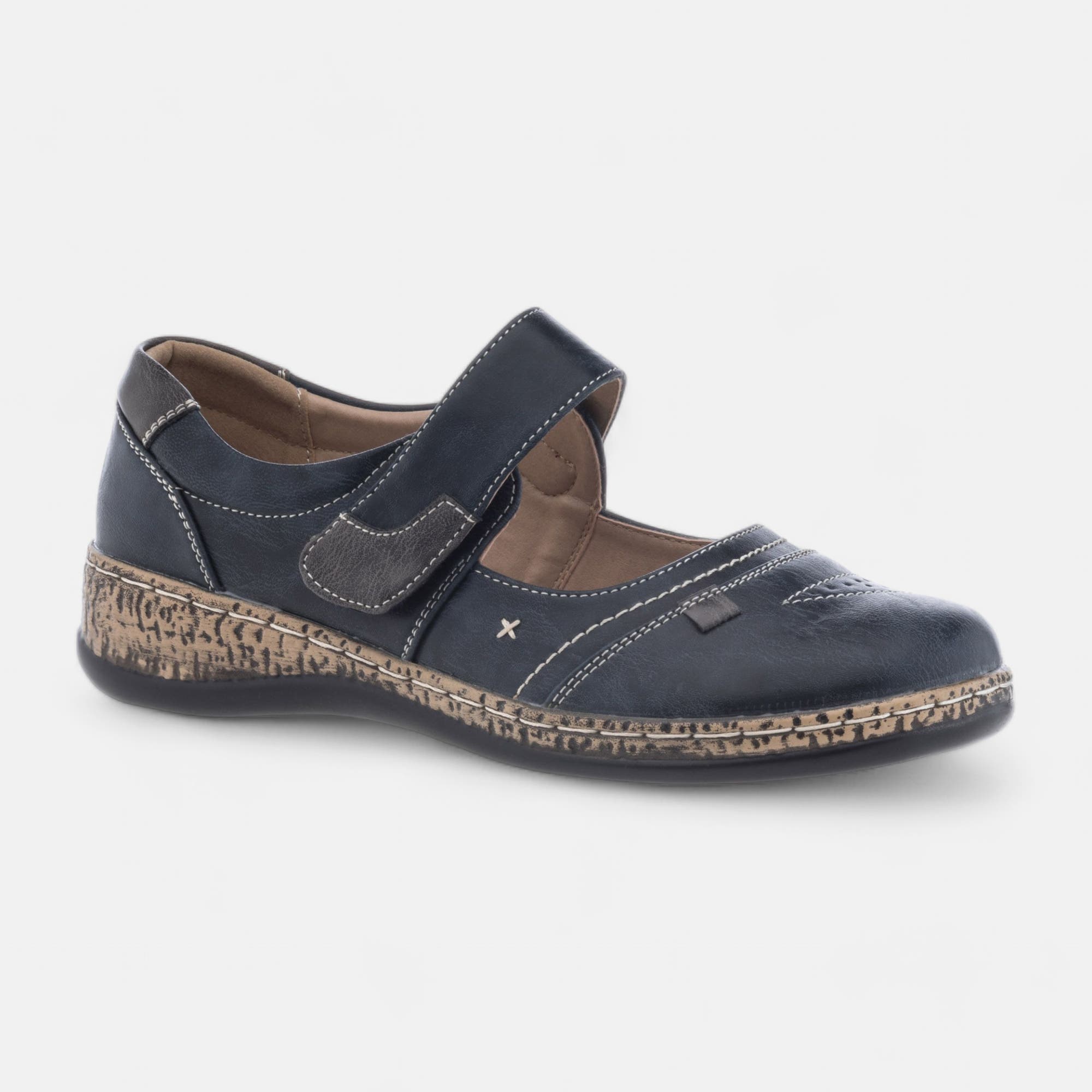 Ballerines Femme bleu marine