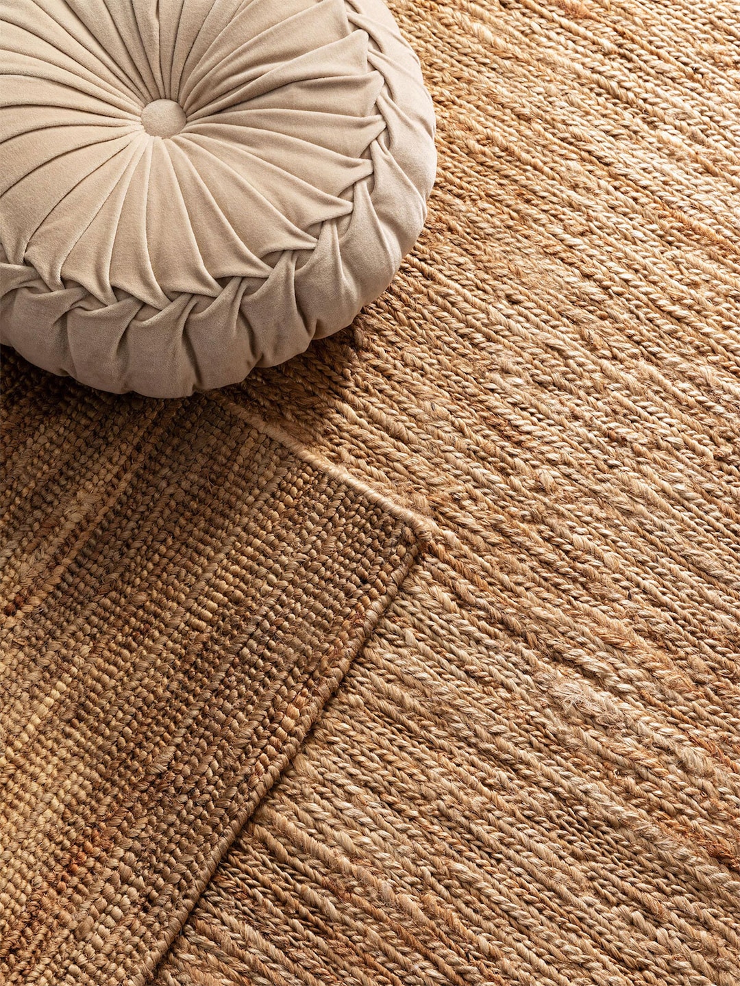 benuta pure Jute-Teppich COSMO 140 x 200 cm hellbraun