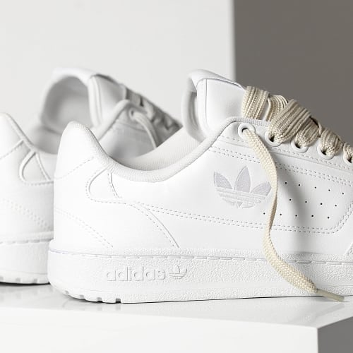 Baskets NY 90 Cloud White Core Black x Superlaced Gros Lacet Beige