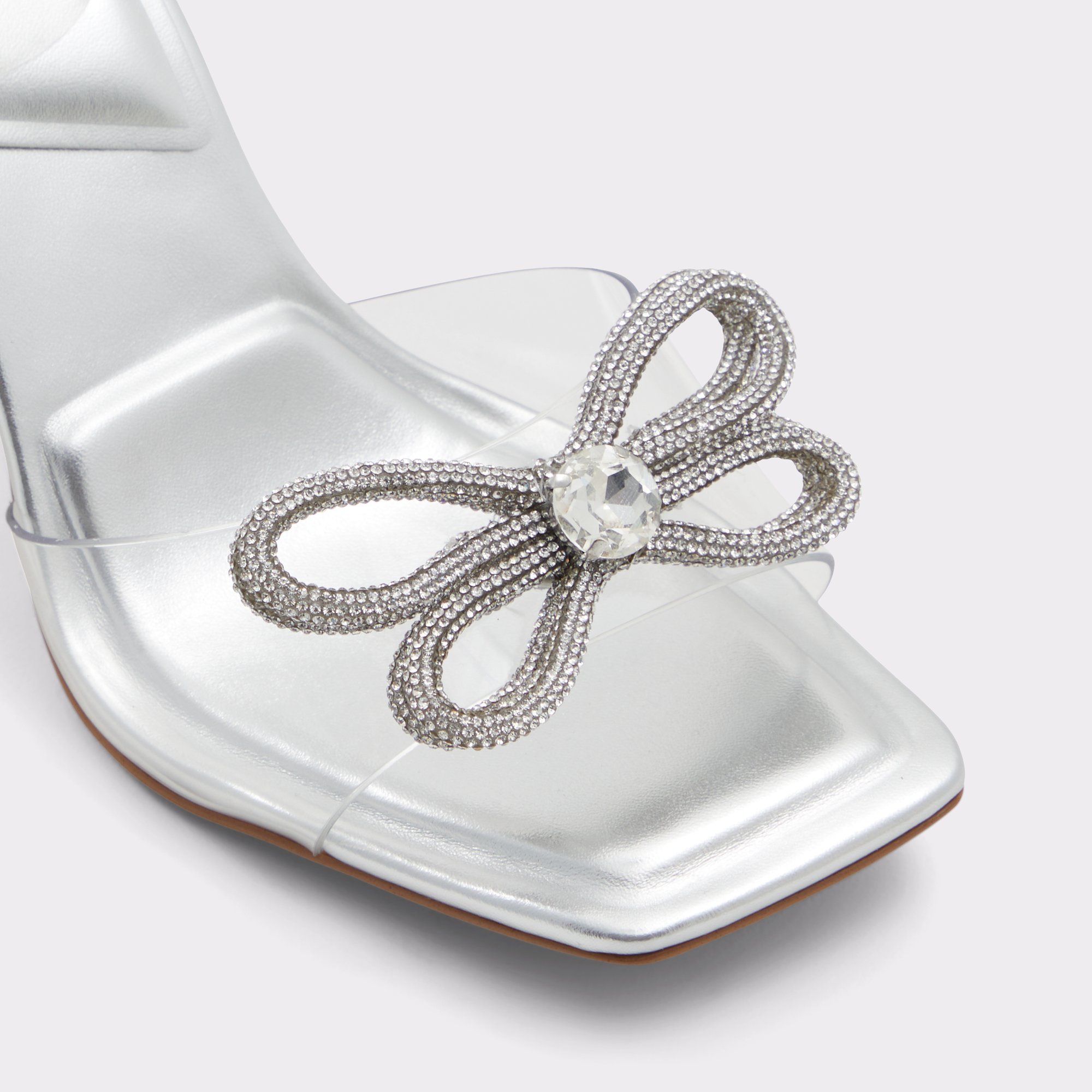 Nadeline Silver Women Strappy Sandals