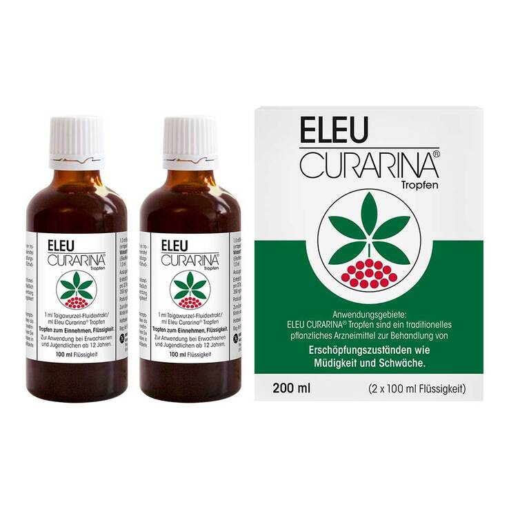 Eleu Curarina Tropfen , 2X100 ml