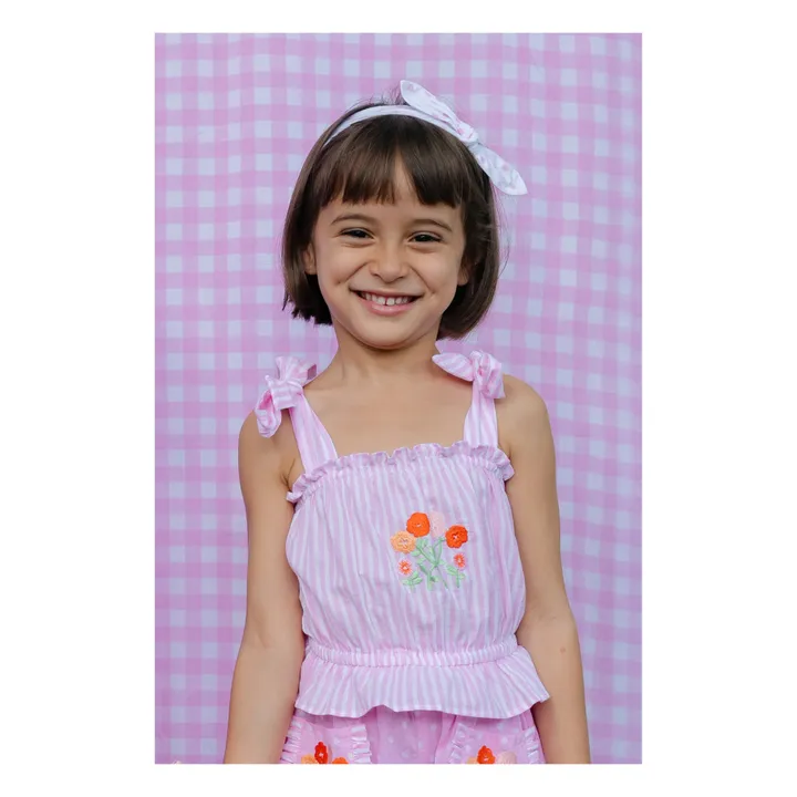 Kidsagogo Top Rosie Rayé | Rose