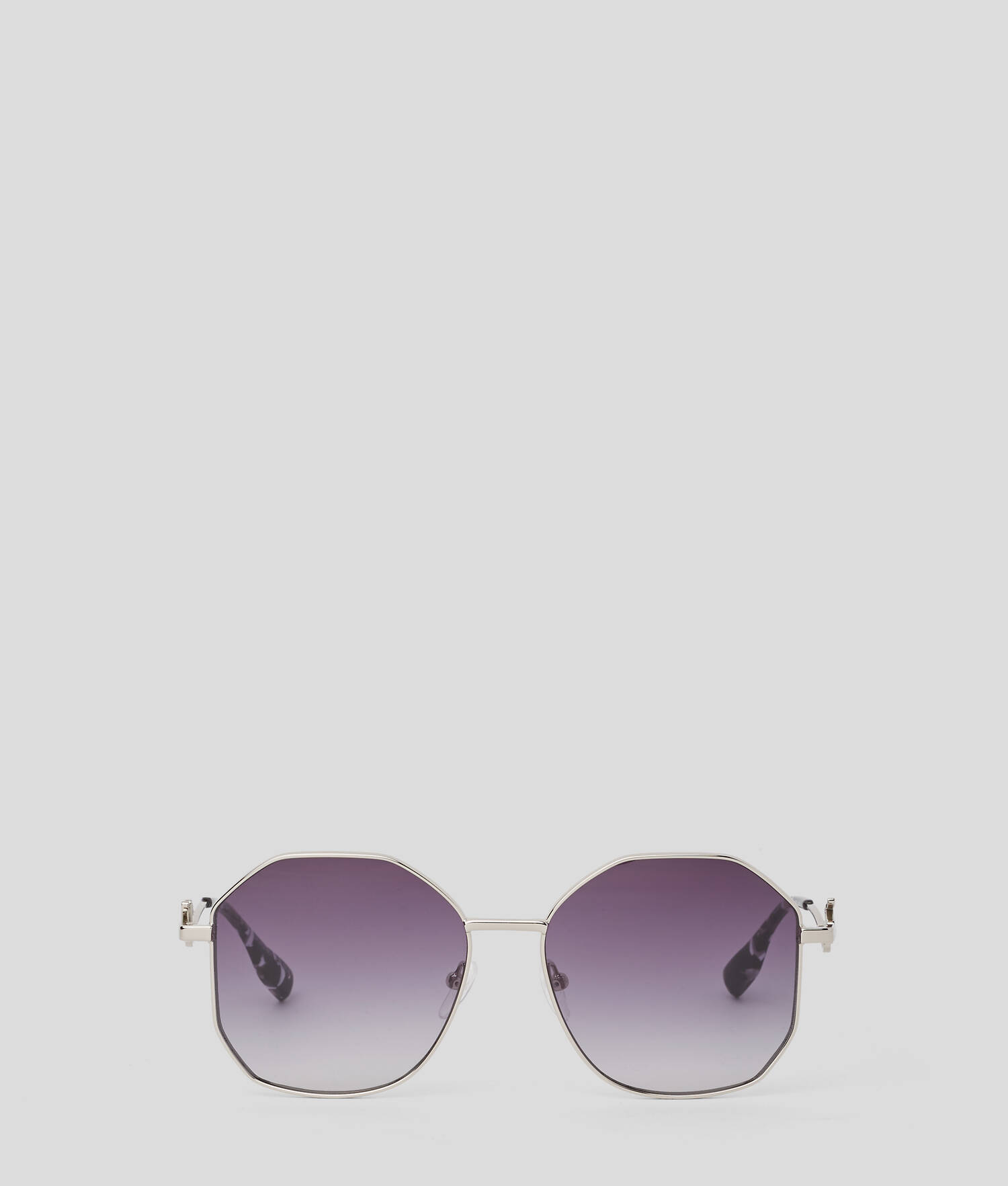 LUNETTES DE SOLEIL KARL SIGNATURE - Argent