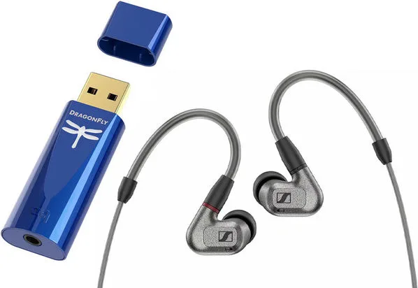 Sennheiser IE 600   DragonFly Cobalt Écouteurs intra-auriculaires