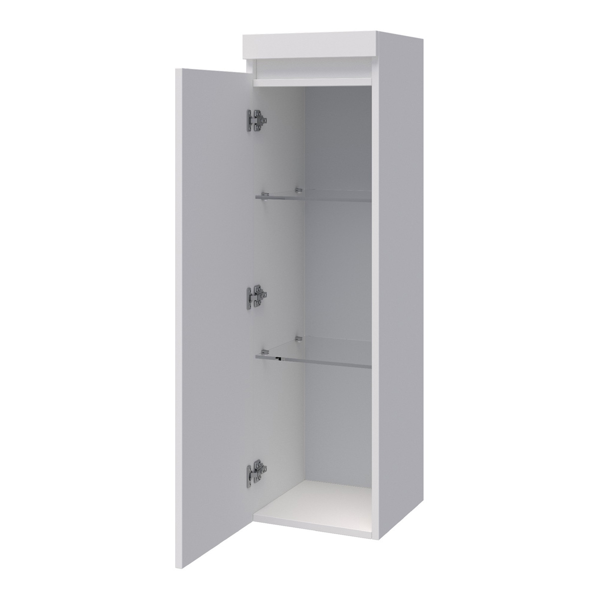 Brauer Joy kolomkast 120cm linksdraaiend wit mat