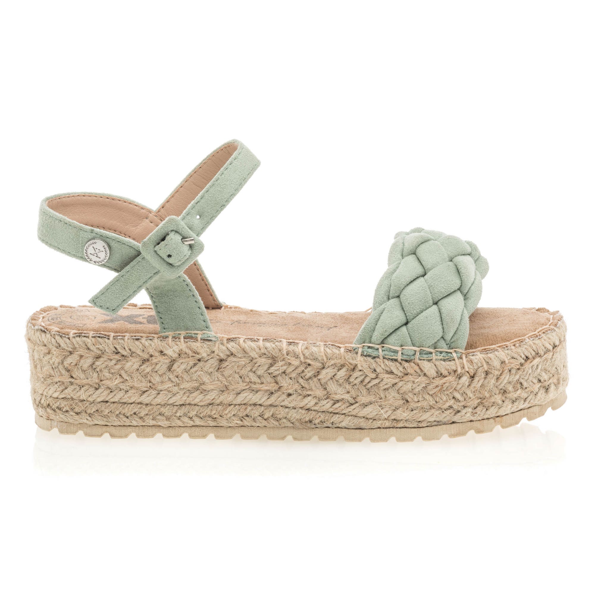 Nu-pieds Fille vert