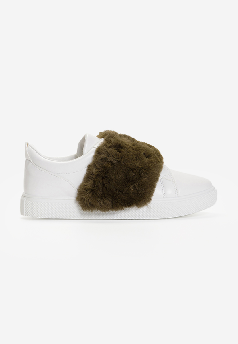 Baskets pour femme blancs Nazira V4