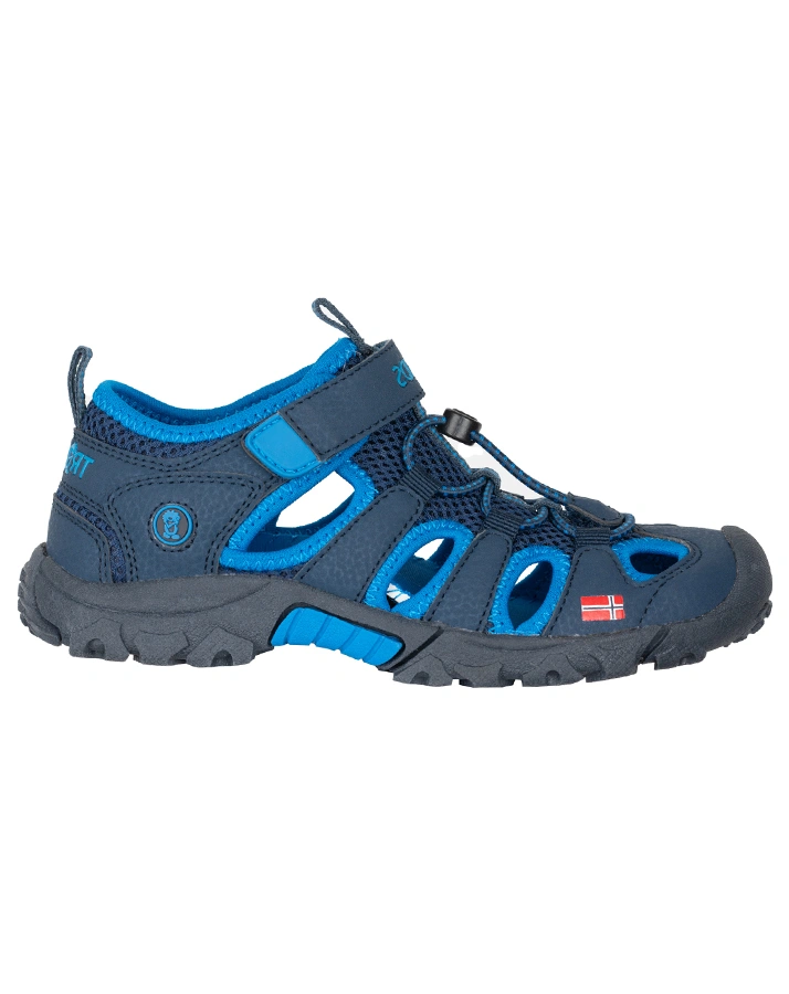 Trekking-SandaKids KRISTIANSAND in navy/medium blue