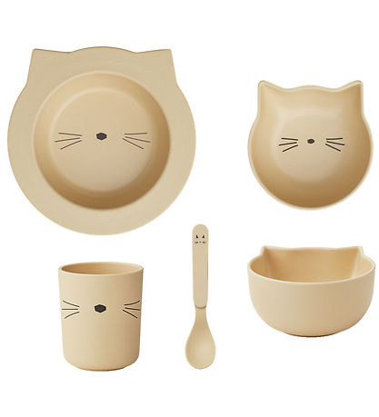Liewood Spises?t - Joana - Cat Wheat Yellow