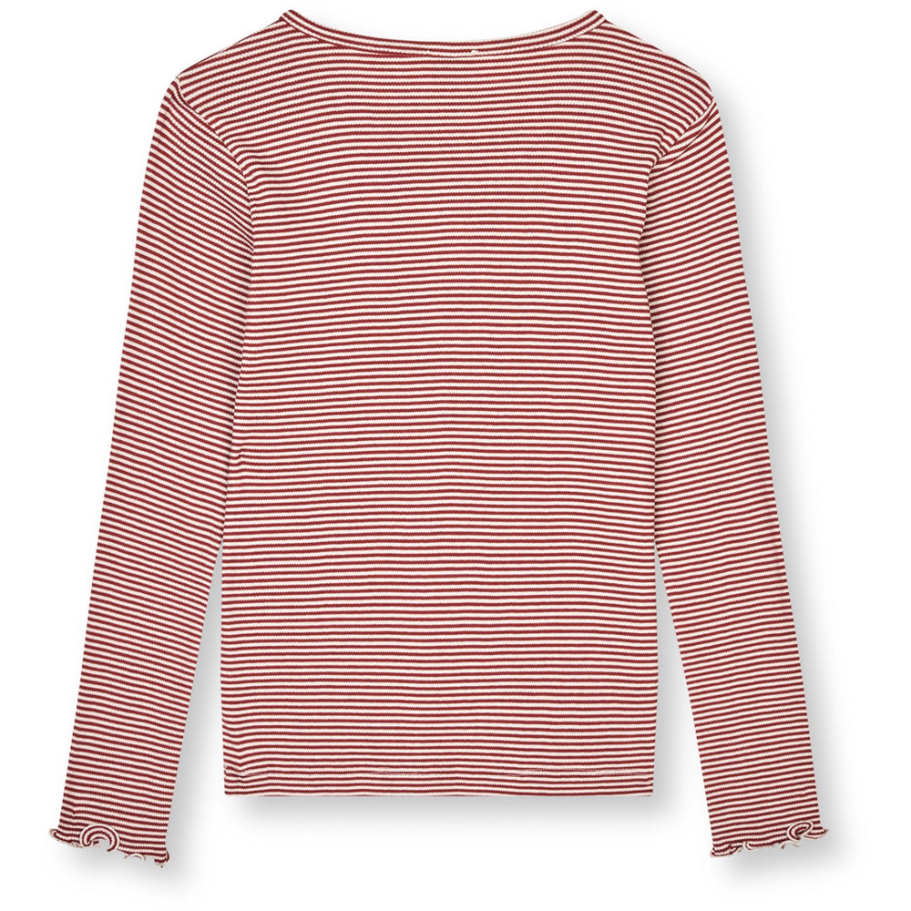 Køb Mads Nørgaard Winery/Vanilla Ice 2X2 Bomuld Stripe Tala Tee Ls