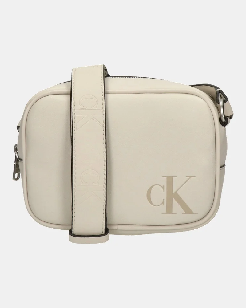 Calvin Klein Sculpted Camera Bag Tas  - wit
