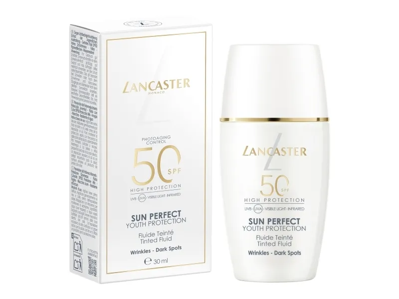 LANCASTER_Sun Perfect Tinted Fluid SPF50 facial sunscreen 30ml
