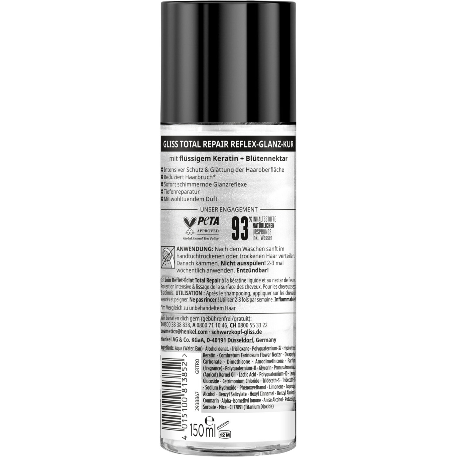 Schwarzkopf Gliss Reflex-Glanz-Kur Total Repair