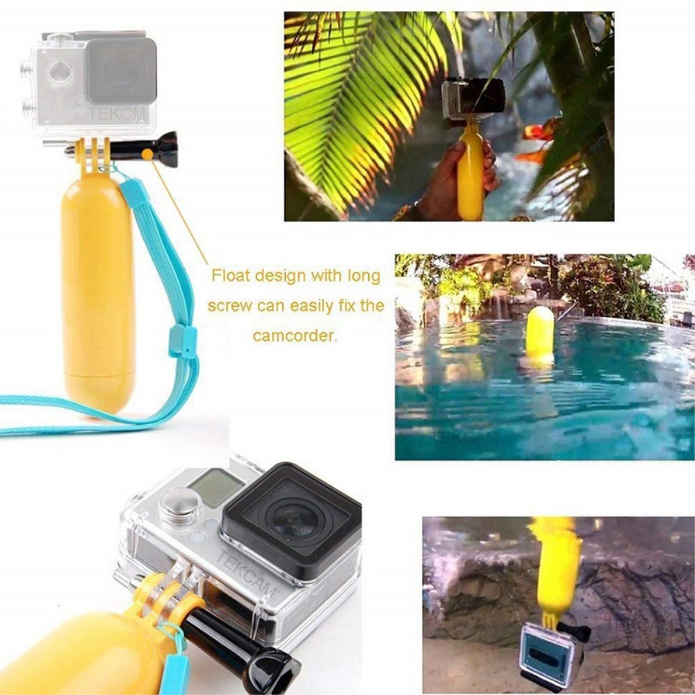 56in1 Kamera Zubehör Kit Bundle Set mit Brustgurt / Stativ / Unterwasser Griff / Saugnapf / Velo / Kopfband Halterung für GoPro Hero Kameras