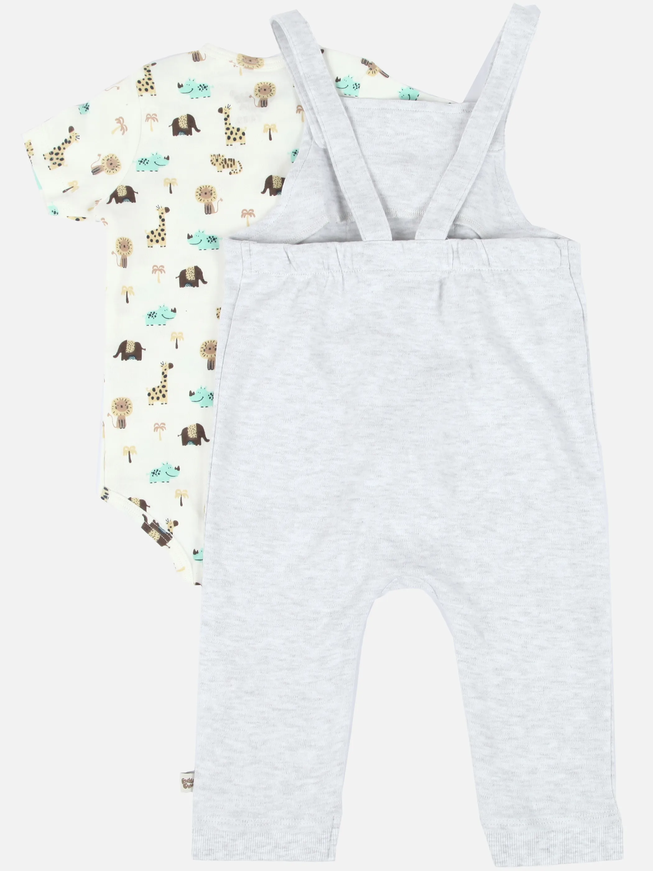 Baby Set, 2tlg. best. aus Body und Latzhose