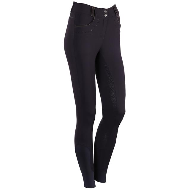 Paardrijbroek Harry's Horse Trendy Yens Full Grip Donkerblauw