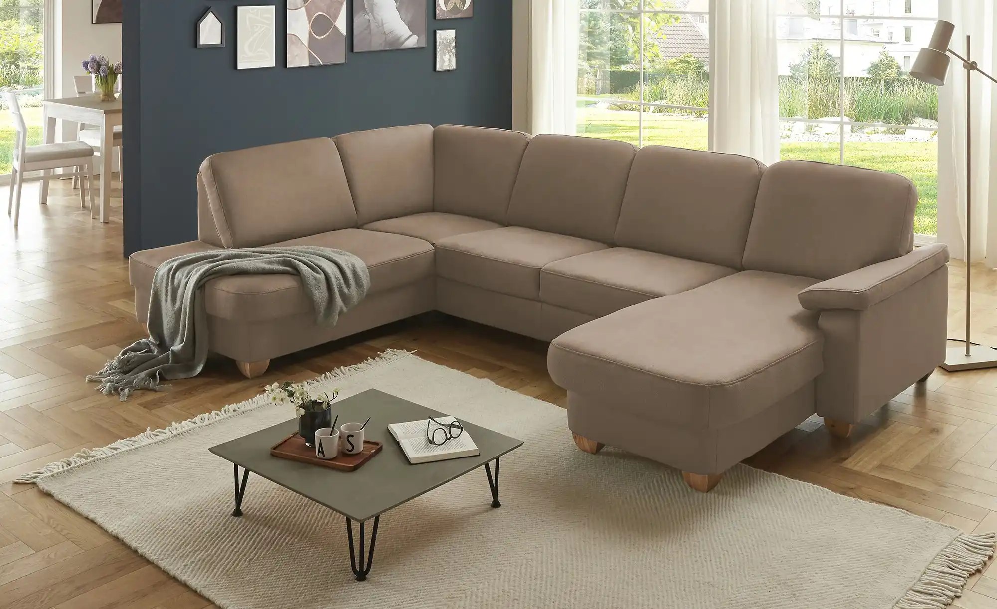 meinSofa Wohnlandschaft  aus Kunstleder Oliver