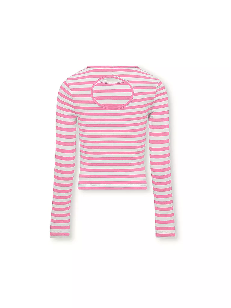 ONLY Mädchen Langarmshirt KOGHEIDI rosa