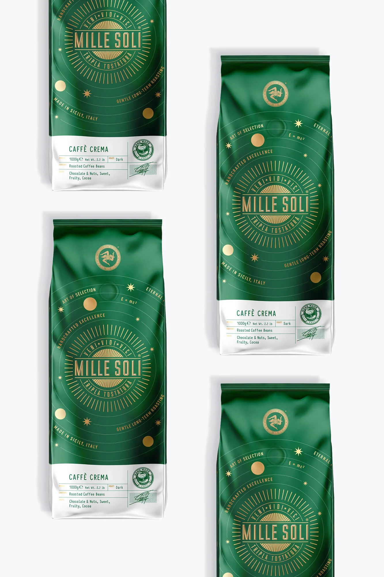 Mille Soli Caffe Crema Vorteilspaket 4kg