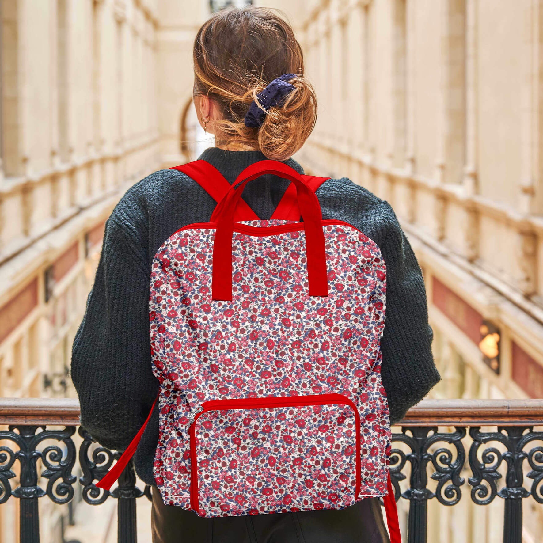 Sac À Dos Pliable Gaby Rouge Corolle