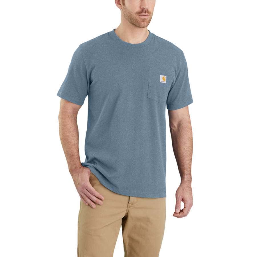 Carhartt  Relaxed Fit Heren T-Shirt Met Zak