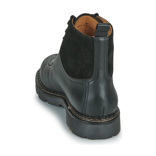 Pellet - VICTOIRE - Veau pull up / velours noir
