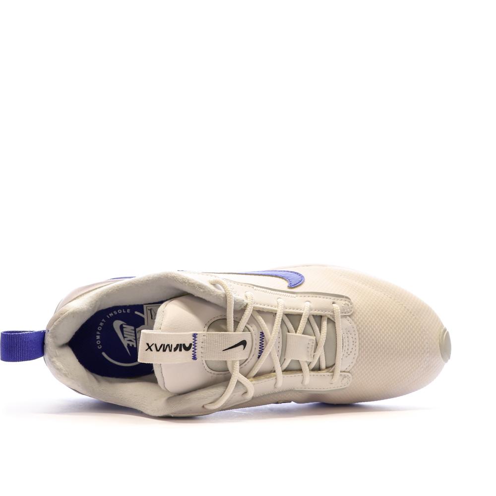 Nike Baskets Blanches/Violettes Femme Nike Intrlk