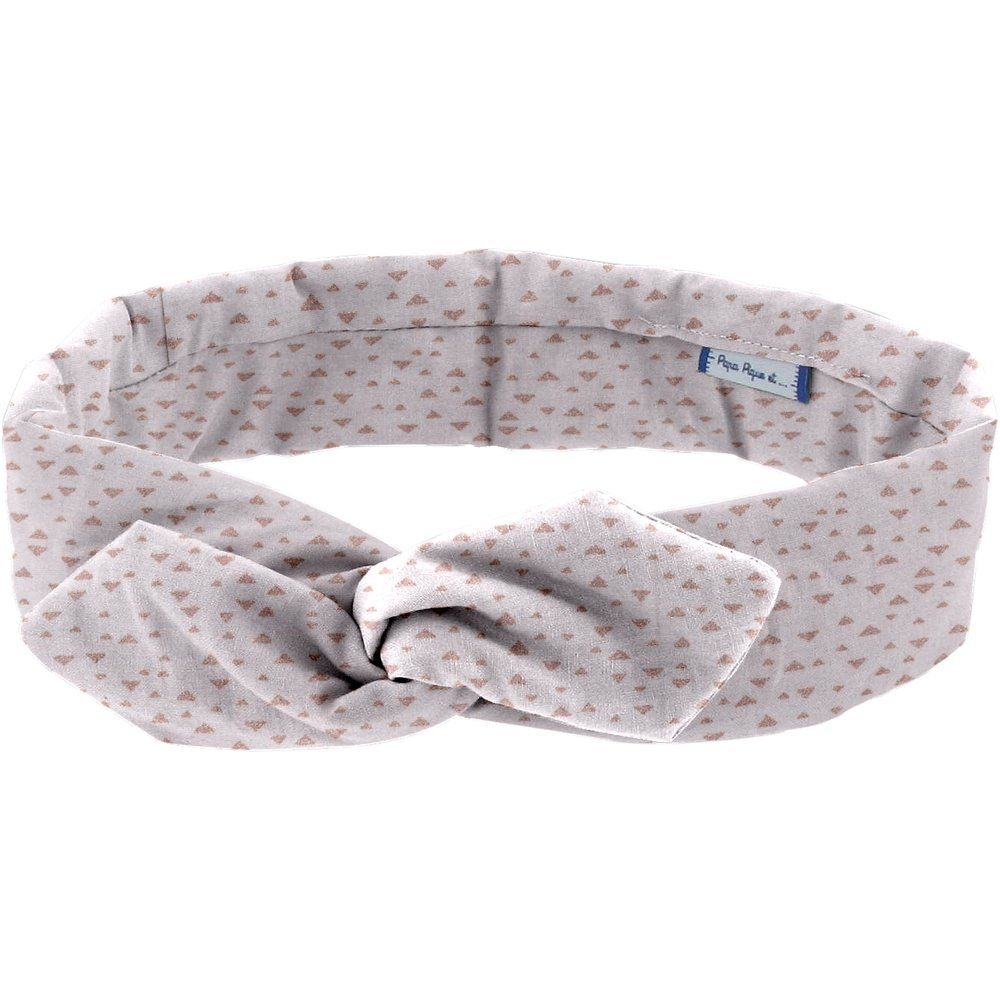 Bandeau Vintage Triangle Cuivré Gris