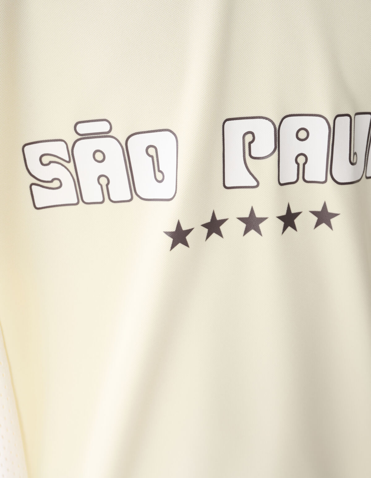 Sporty Oversized T-shirt Lichtgeel
