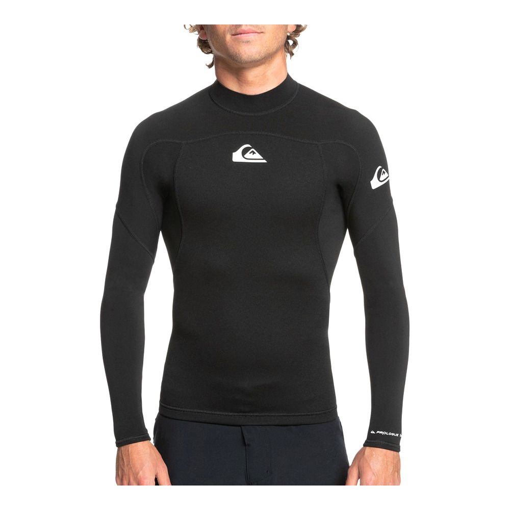 Quiksilver PROLOGUE - Top néoprène 1 mm Homme black
