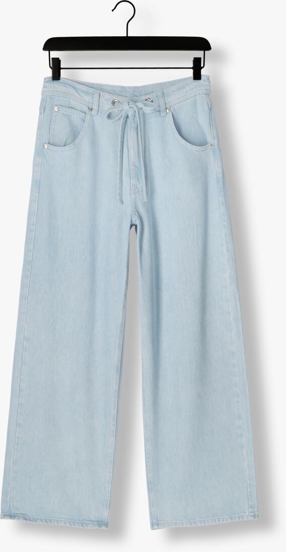 lichtblauwe second female wide jeans irvin denim jeans