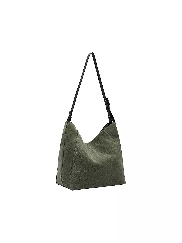 LIEBESKIND BERLIN Ledertasche - Hobo CHUDY Medium  dunkelgrün
