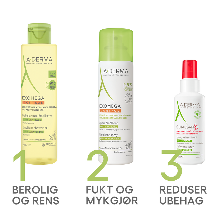 A-Derma Exomega Control Spray 200 ml