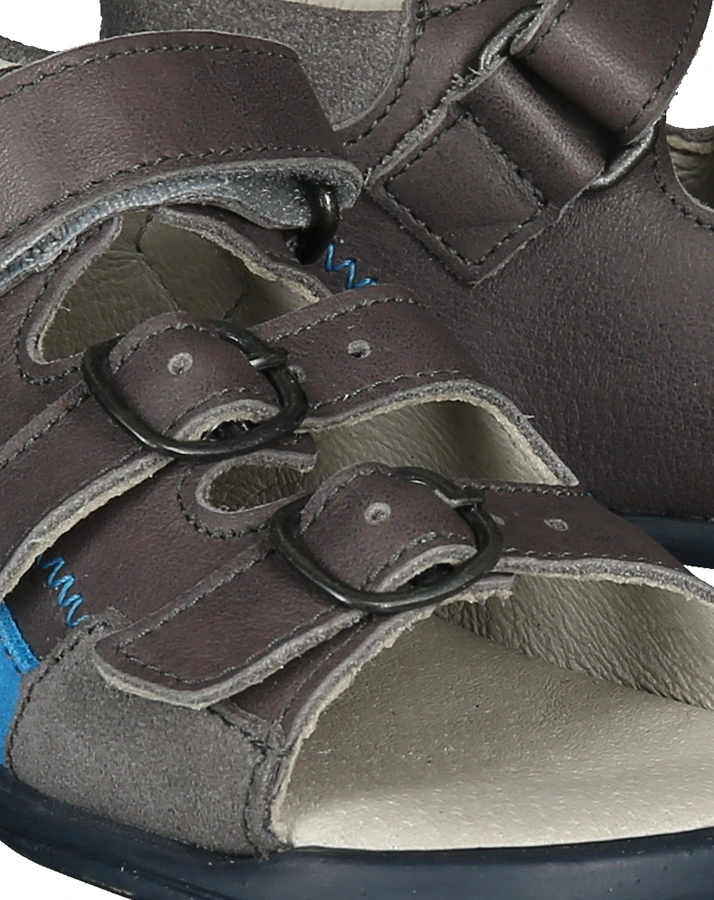 Klett-Sandalen BO ohne Zehenschutz in grau