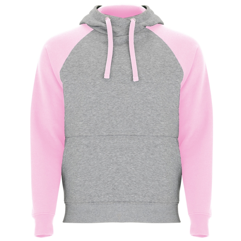 Roly R1058 - BADET Sweat à Capuche Bicolore Unisexe avec Poche Kangourou