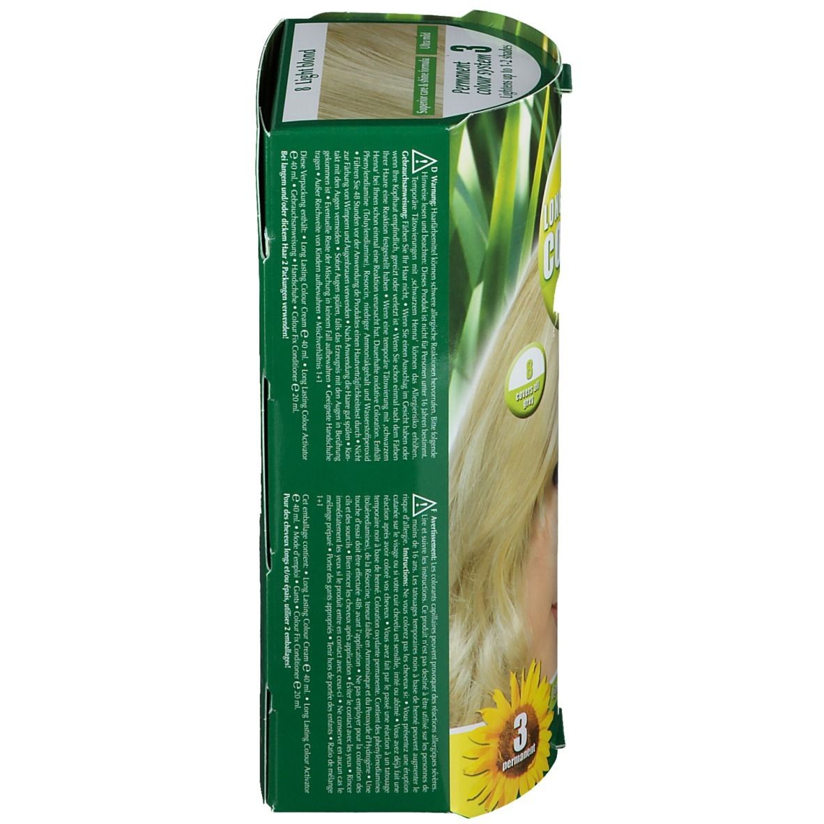 Hennaplus Long Lasting Light Blond 8