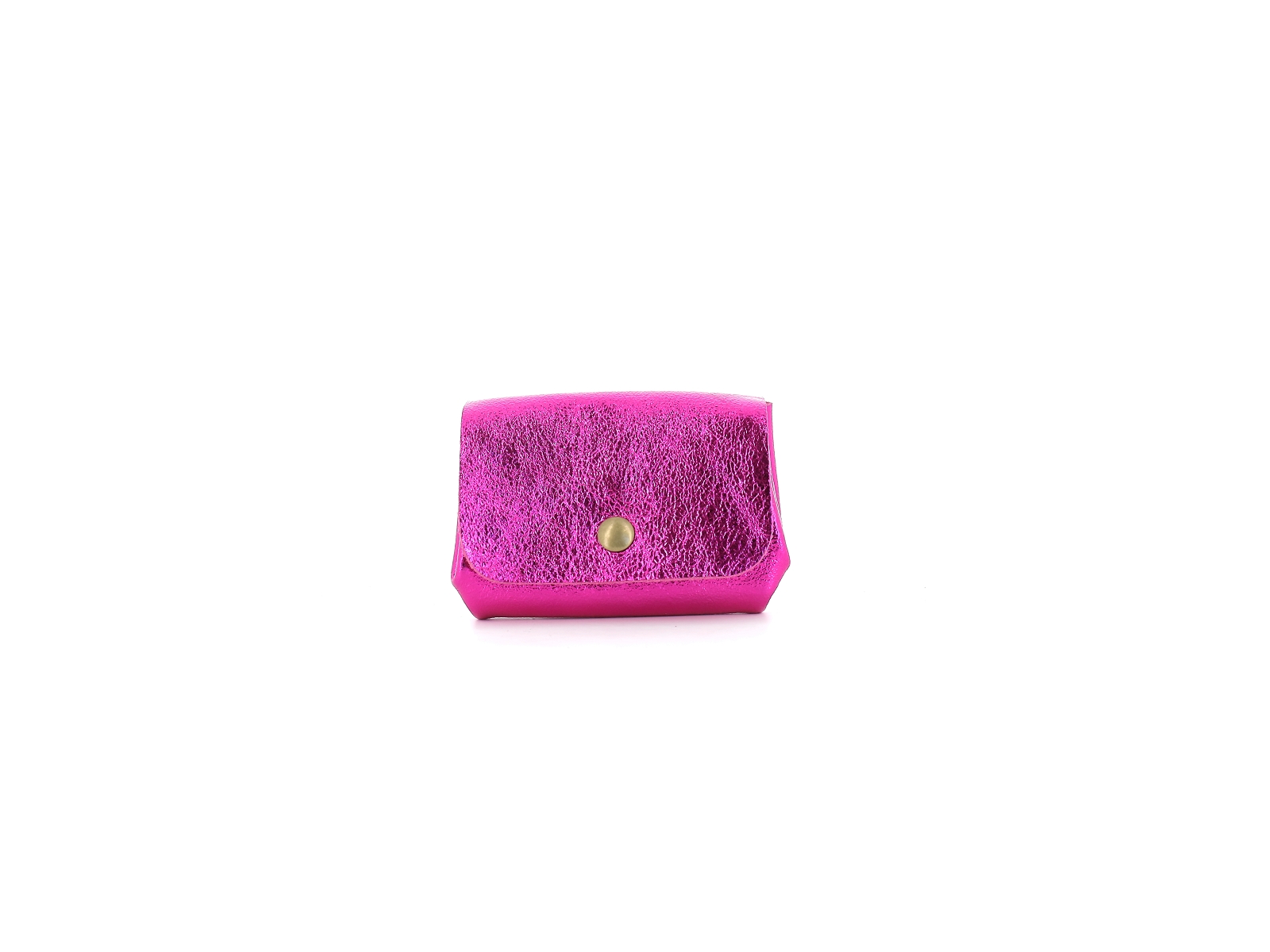 L brand-104 PORTE MONNAIE CUIR Cuir Fushia