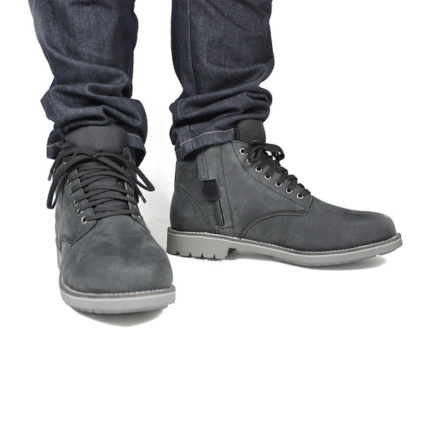 Harisson - Chaussures Custer Commando Noir