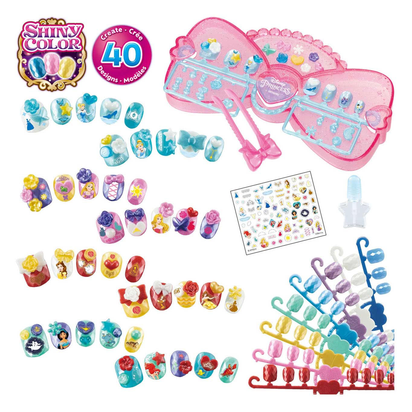 Aquabeads Nagelstudio - Disney Princess
