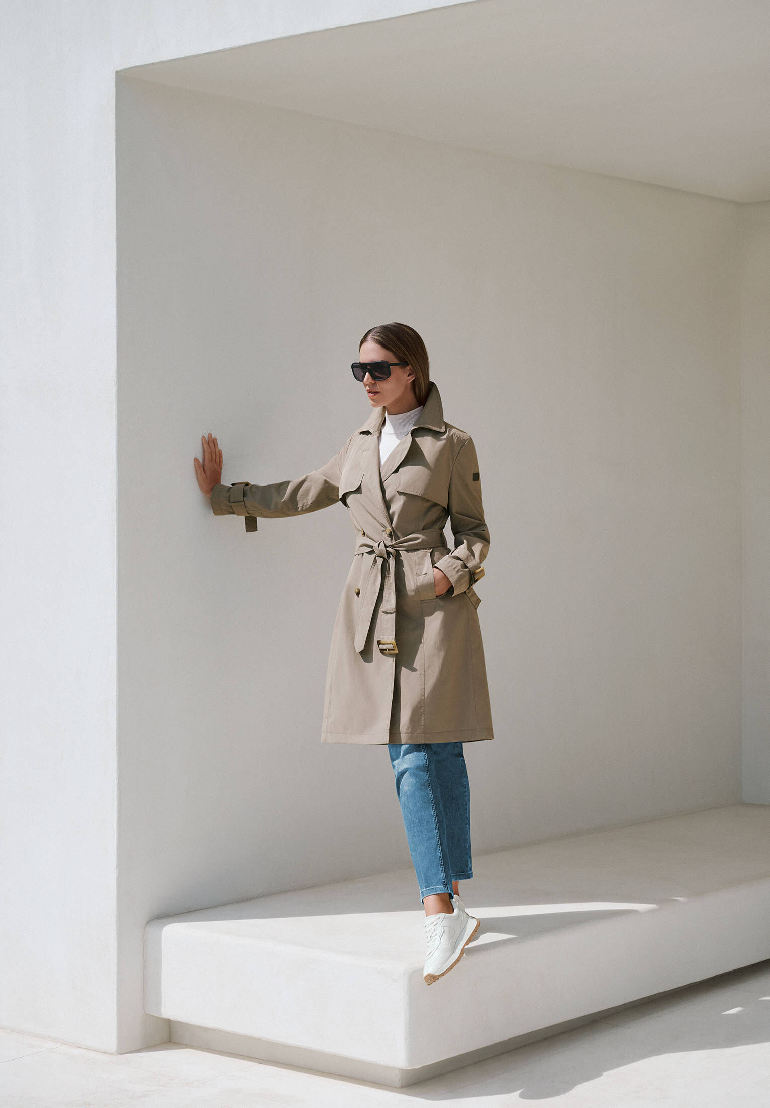 Betty Barclay| Damen Trenchcoat mit Gürtel