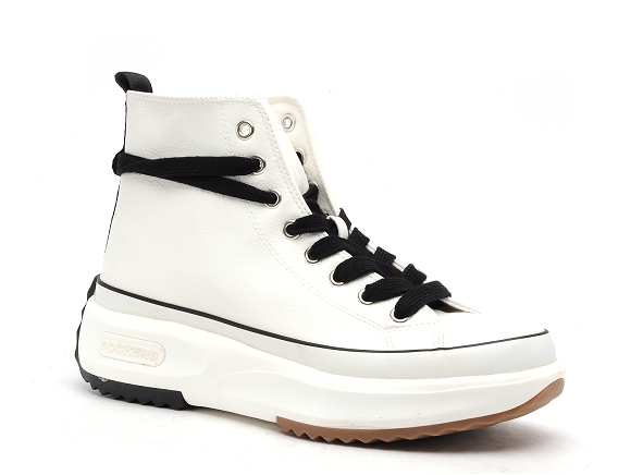 Dockers boots bottine plates femme 51iv201 blanc