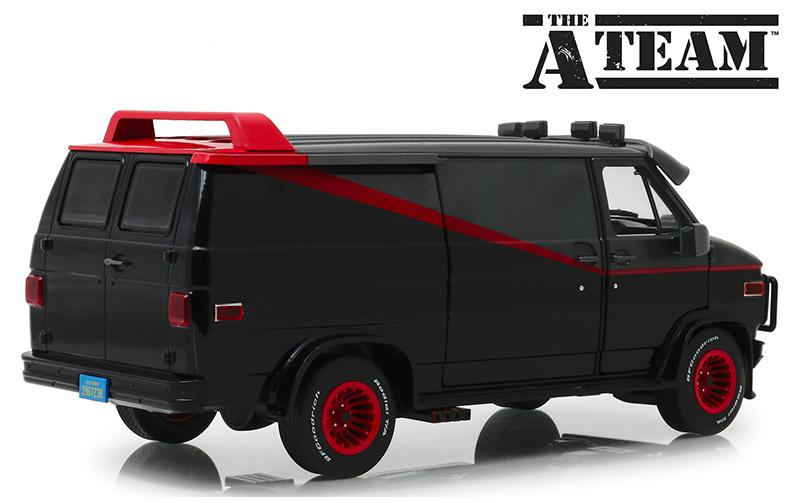 GMC Vandura 1983 A-Team 1:18<br>A-Team Van 1983 GMC Vandura Sammlermodell