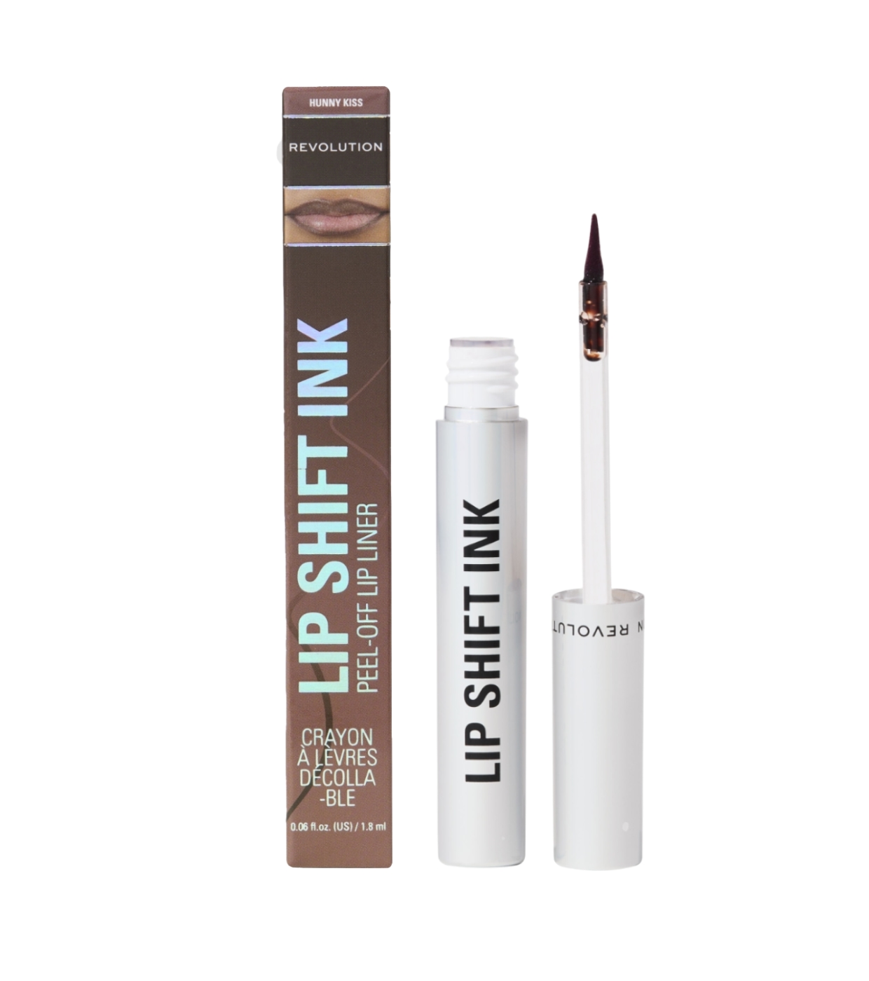 Makeup Revolution - Delineador de lábios Lip Shift Ink Peel Off - Hunny Kiss