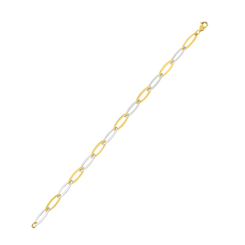 Bracelet Femme - Or 18 Carats - Longueur : 18 cm