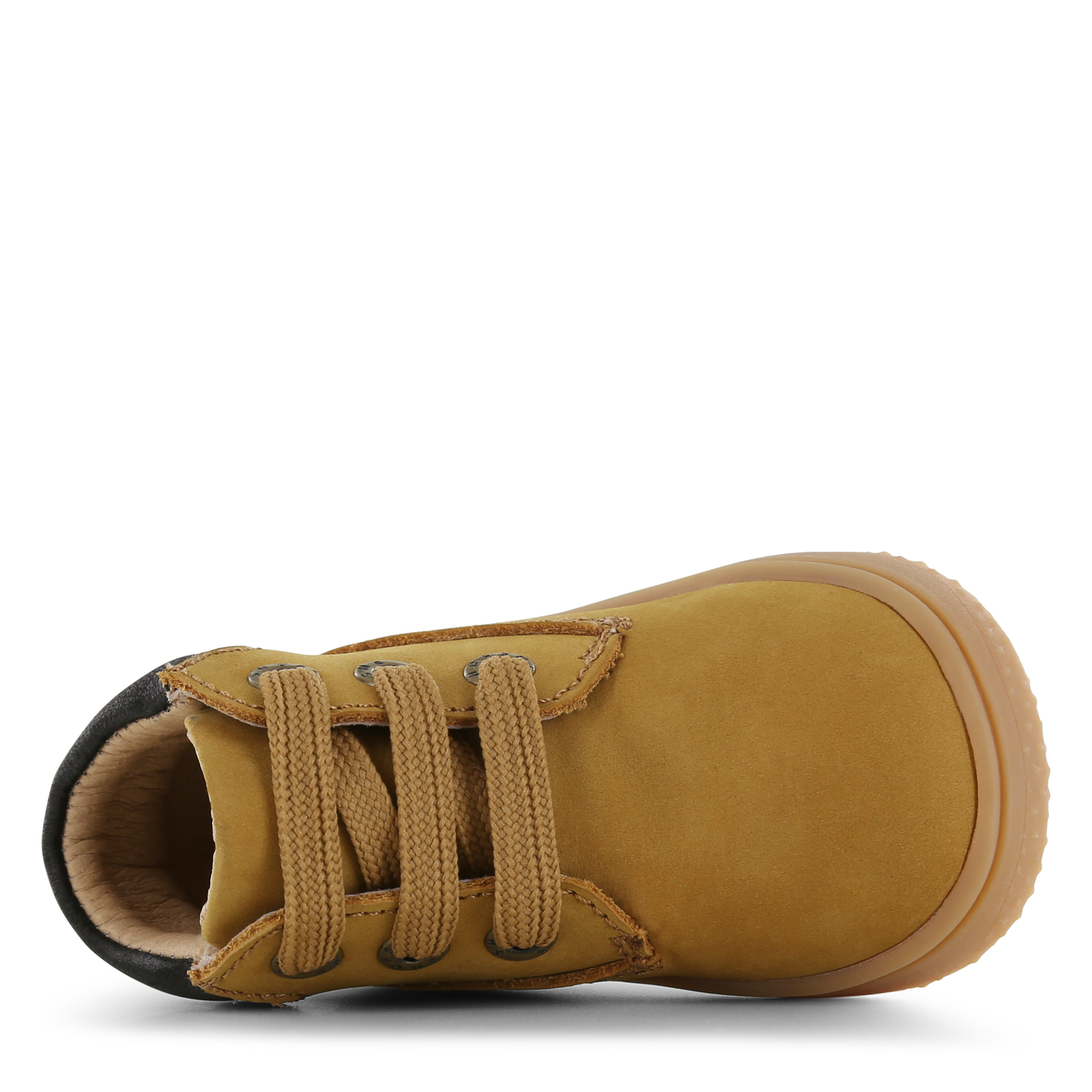 Shoesme Ockergelber Schnürschuhe