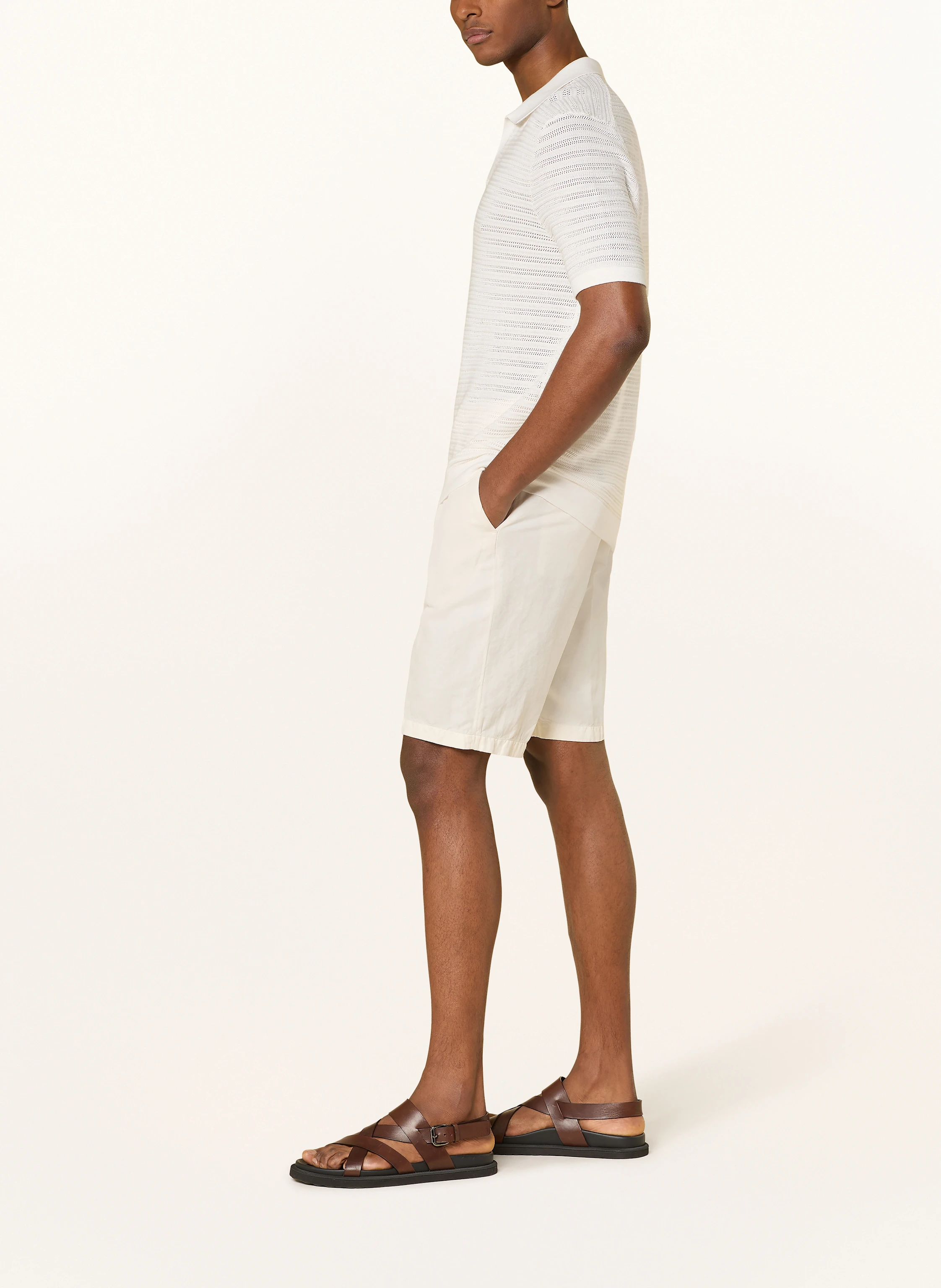 PAUL & SHARK Shorts mit Leinen