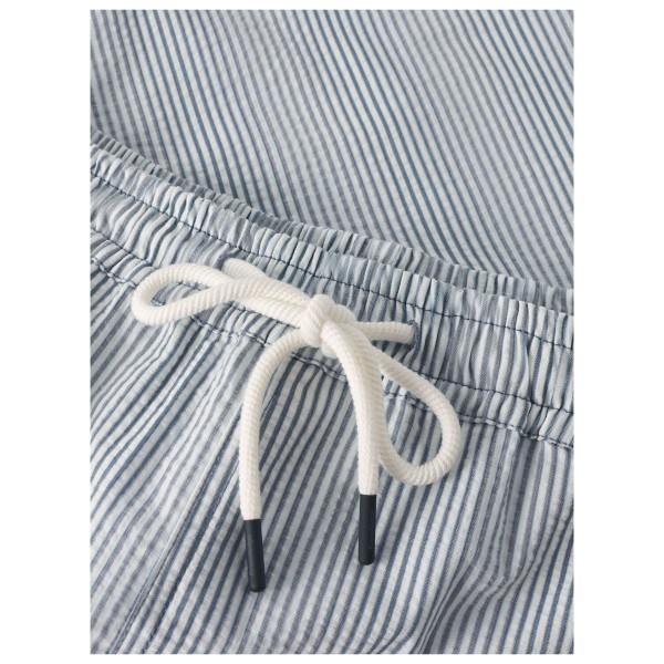 KnowledgeCotton Apparel - Mid-Thigh Stripe Seersucker Swimshorts - Short de bain