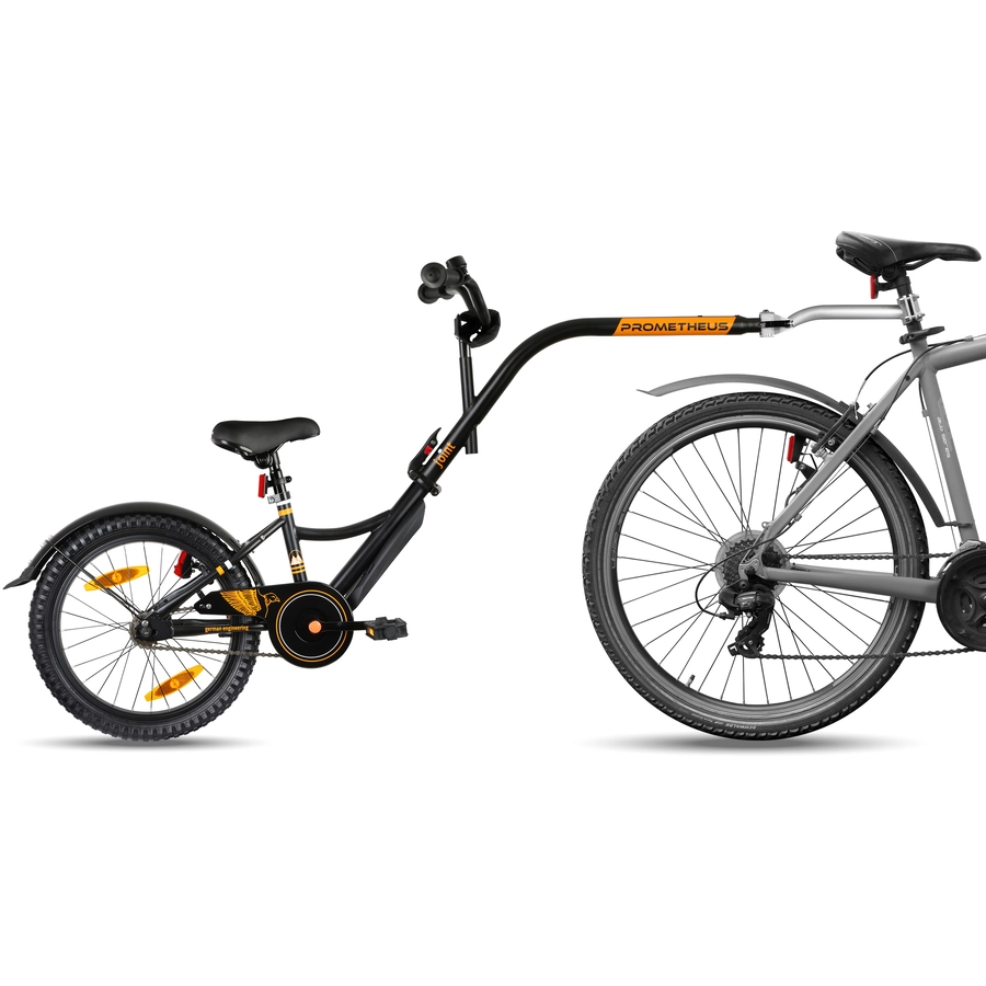PROMETHEUS BICYCLES® Tandem Fahrradanhänger 18 Zoll