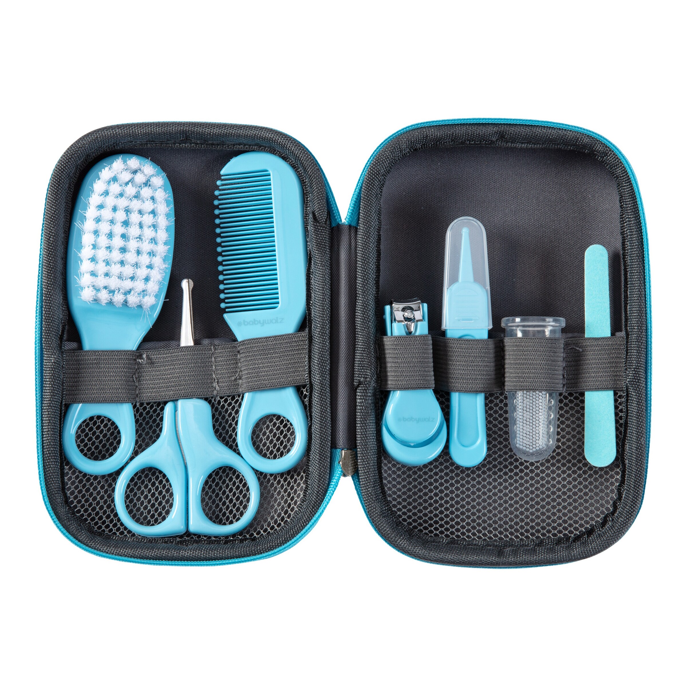 baby-walz - BASICS 8-tlg. Baby-Pflegeset hellblau