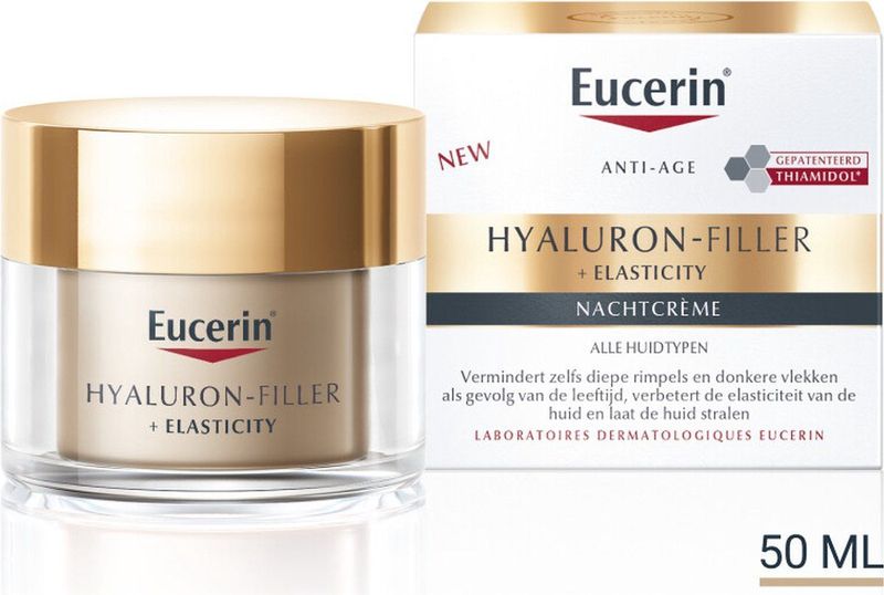 Eucerin Hyaluron-Filler + Elasticity Nachtcrème Thiamidol
